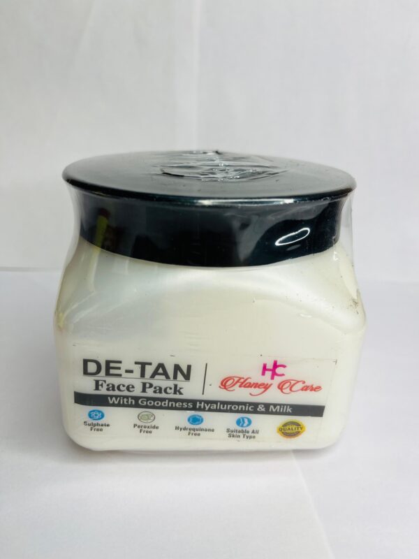 DE-TAN FACE PACK-500 ml