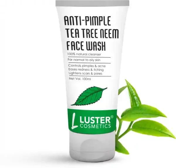 LUSTURE ANTI-PIMPLE NEEM FACEWASH-100 ml